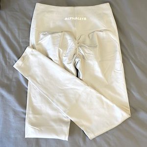 Alphalete Amplify Leggings Silver Grey